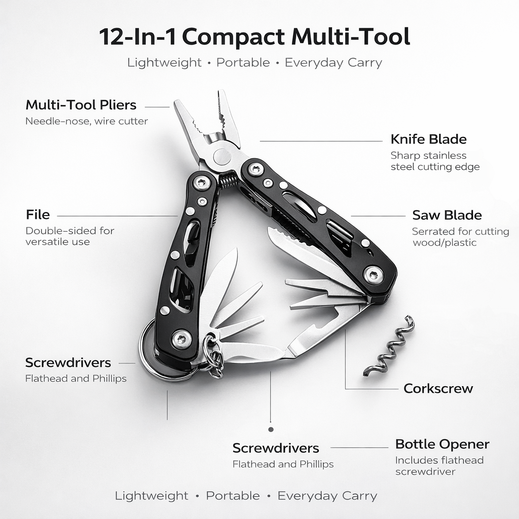 Urban Shield TrailForge™ Tactical Multi-Tool
