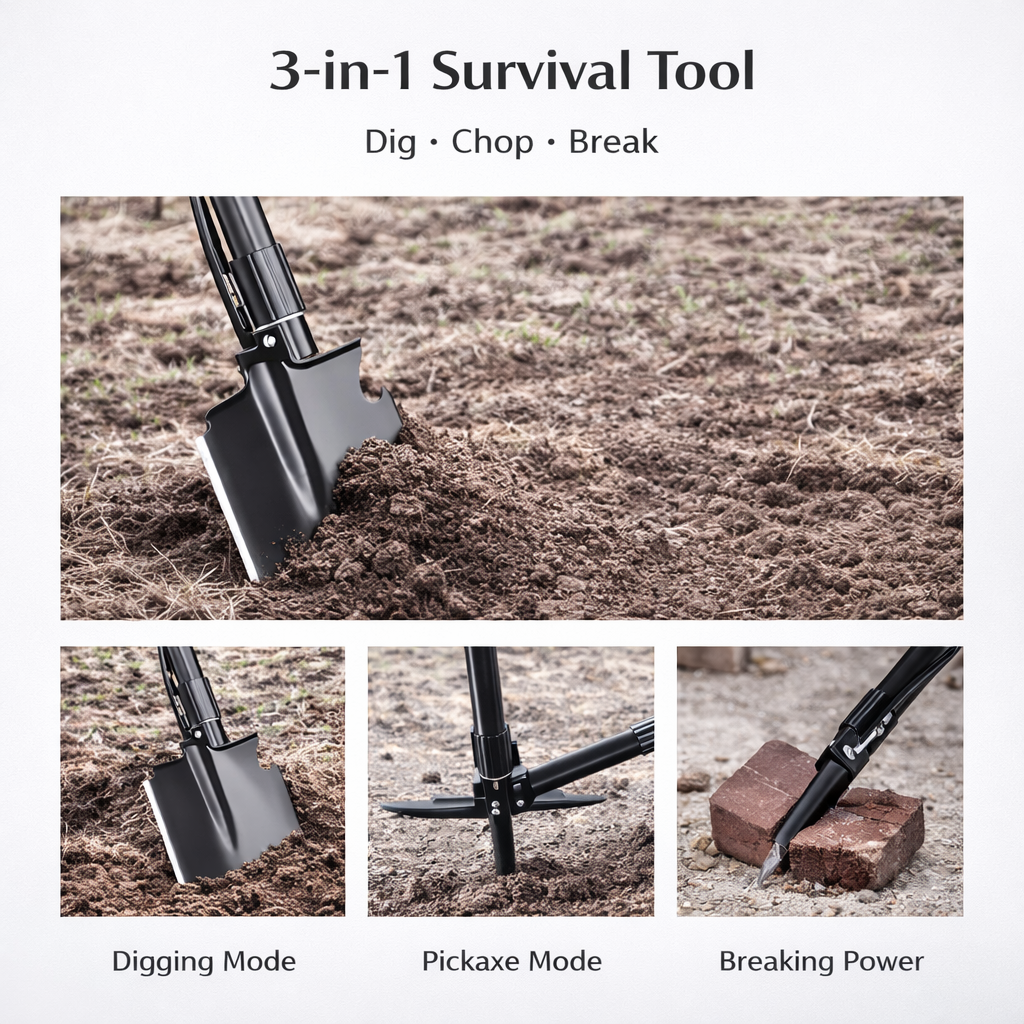Urban Shield TerraStrike™ 3-in-1 Shovel
