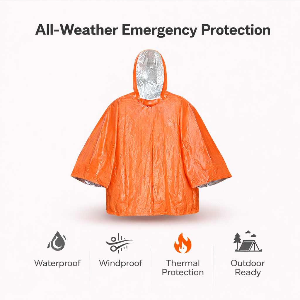 Urban Shield StormShield™ Emergency Poncho