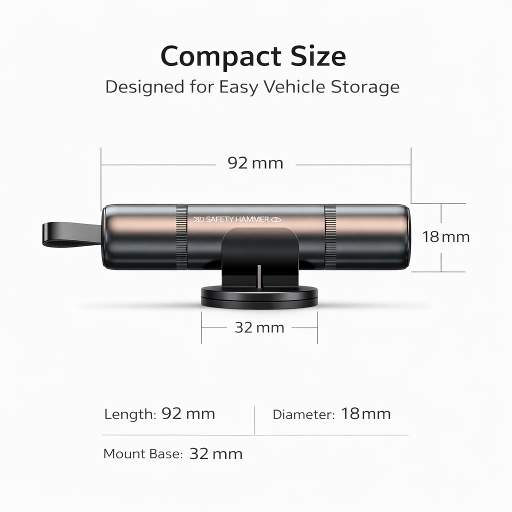 Urban Shield EscapeStrike™ Car Safety Tool
