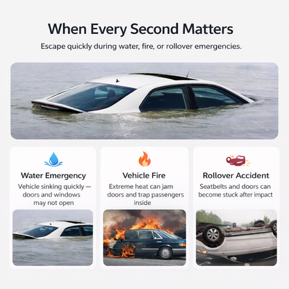 Urban Shield EscapeStrike™ Car Safety Tool