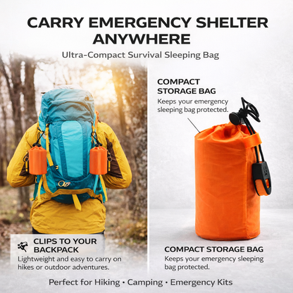 Urban Shield LifeWrap™ Emergency Sleeping Bag
