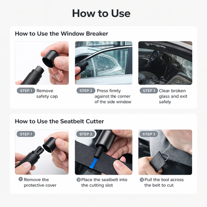 Urban Shield EscapeStrike™ Car Safety Tool