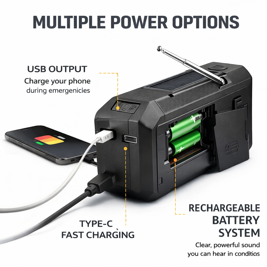 Urban Shield StormGuard™ Emergency Radio
