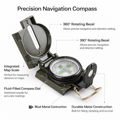 Urban Shield TrueNorth™ Tactical Compass
