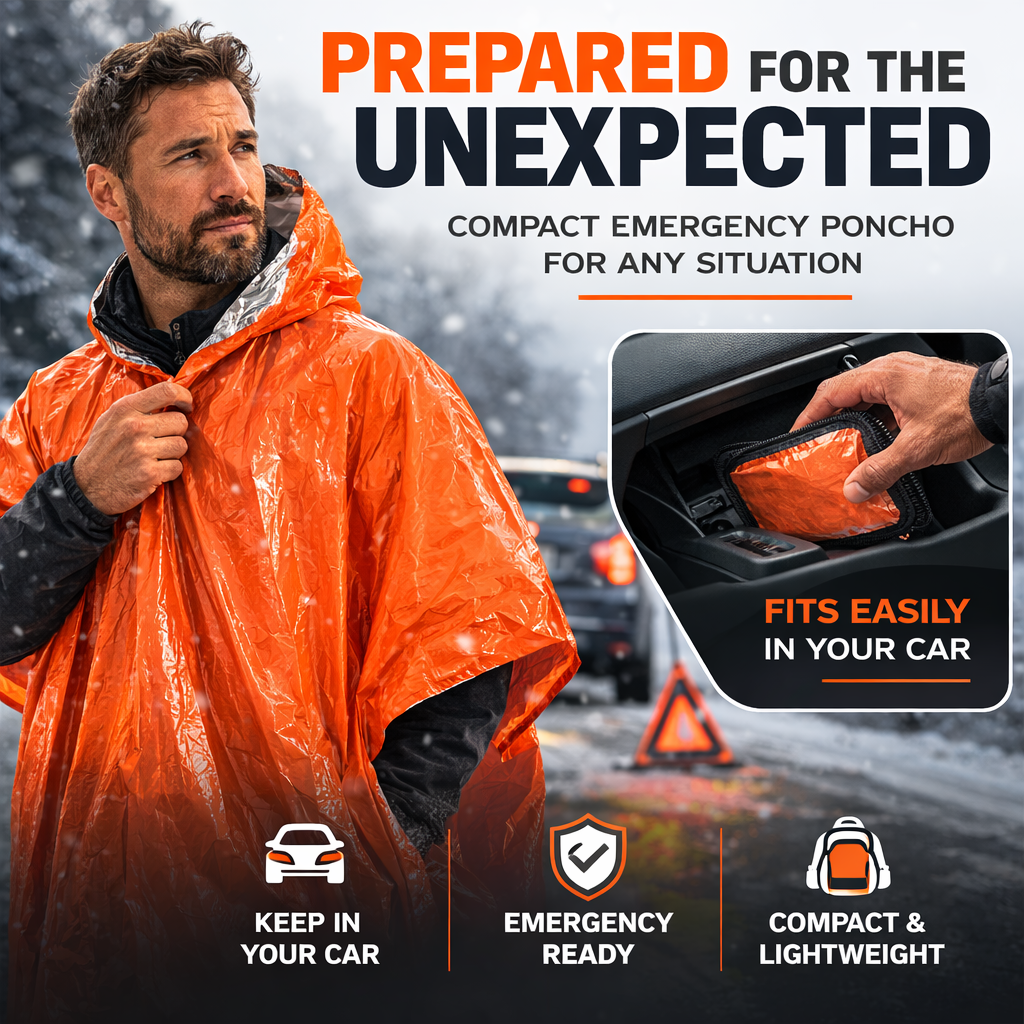 Urban Shield StormShield™ Emergency Poncho