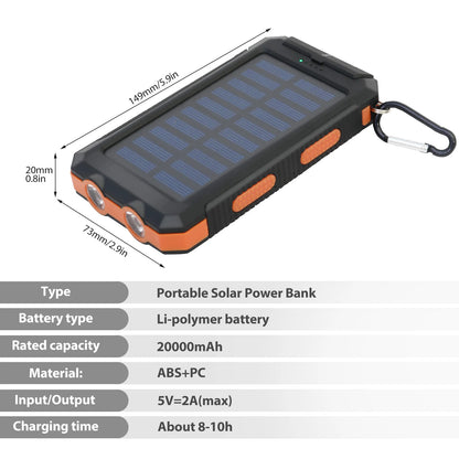 Urban Shield SolarGuard™ Emergency Power Bank