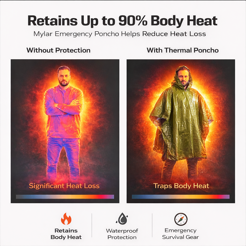 Urban Shield StormShield™ Emergency Poncho