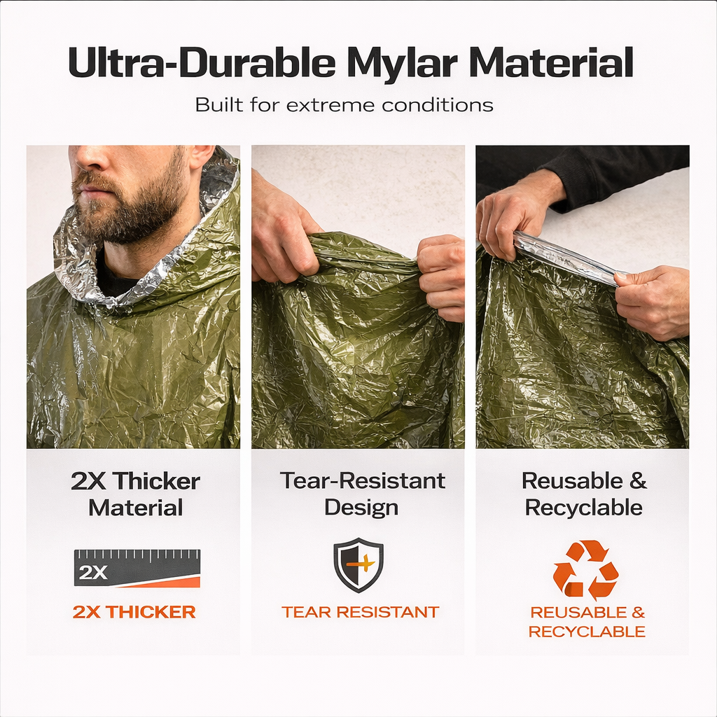 Urban Shield StormShield™ Emergency Poncho