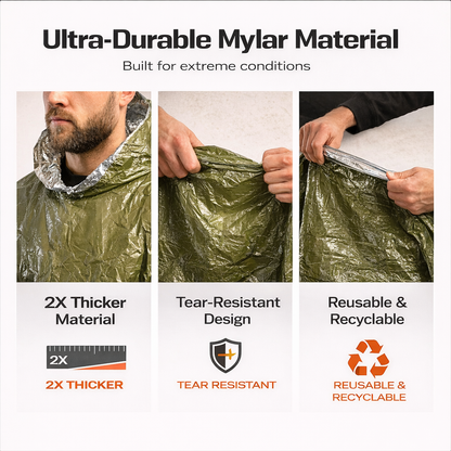 Urban Shield StormShield™ Emergency Poncho