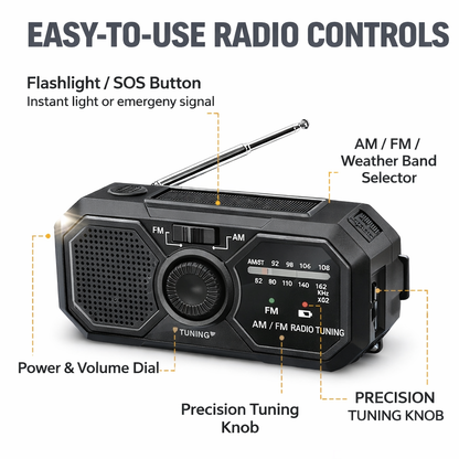 Urban Shield StormGuard™ Emergency Radio